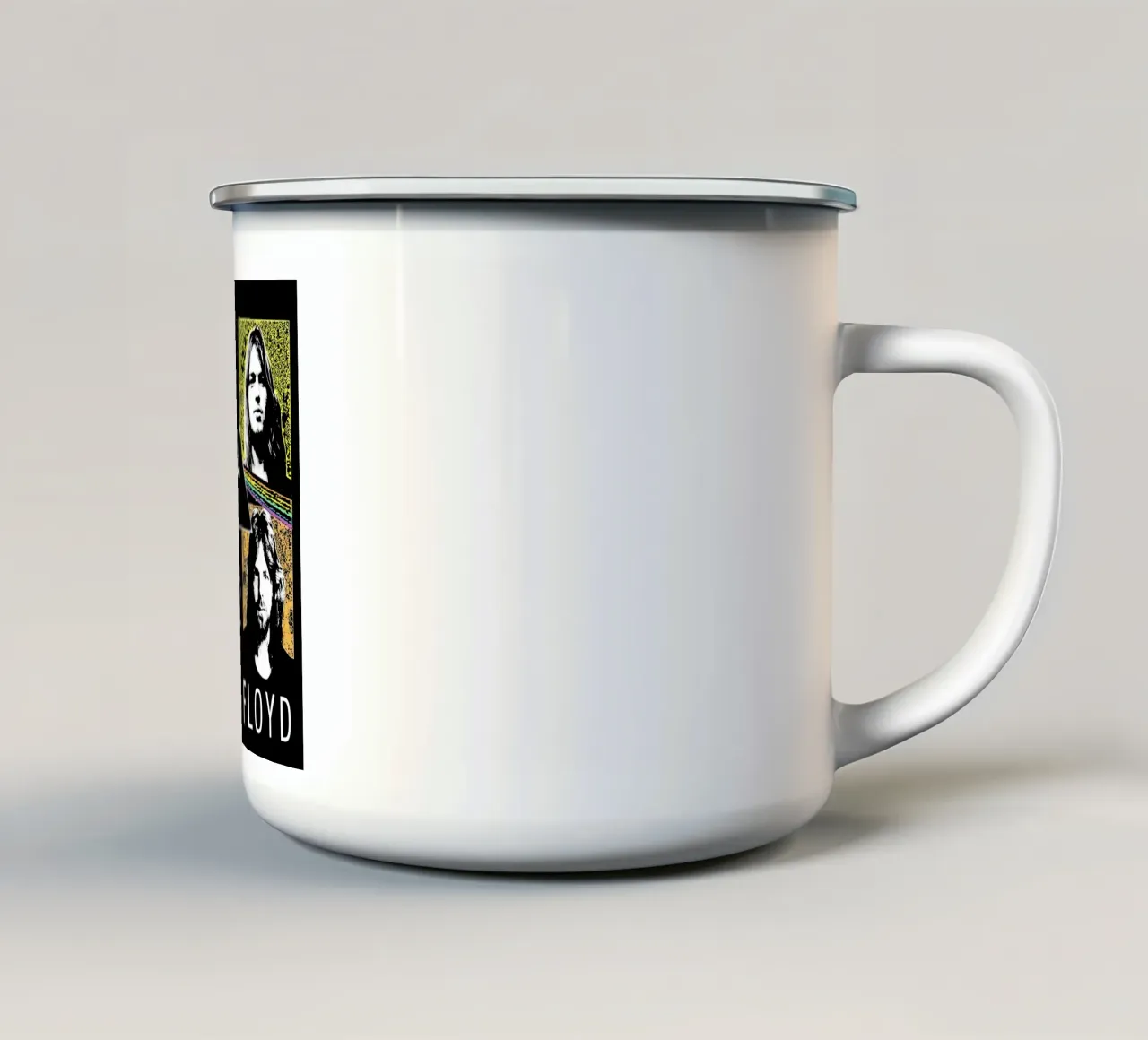Pink Floyd 3 Arte tazza in smalto da music soul