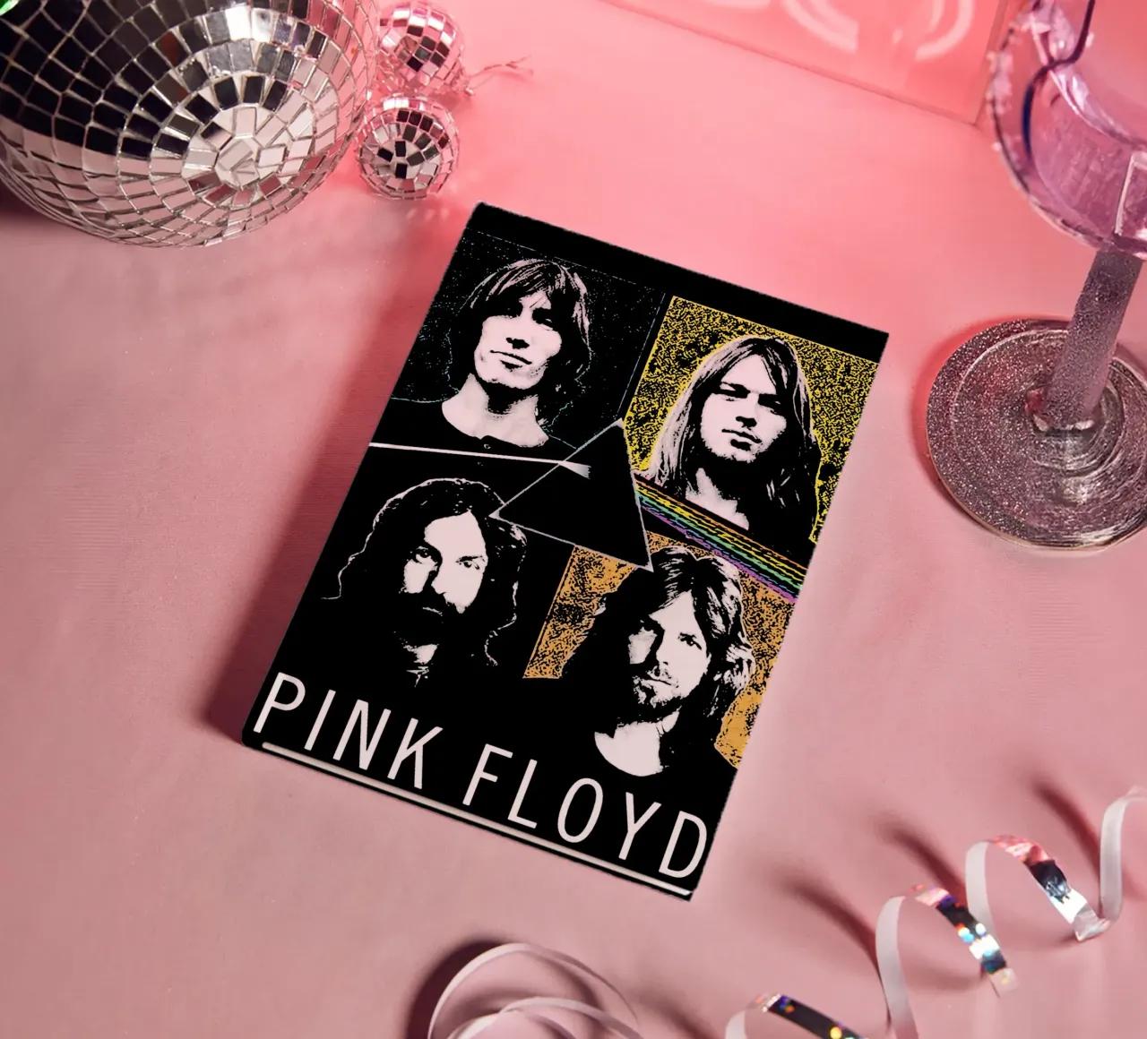 Pink Floyd 3 Art notebook by music soul
