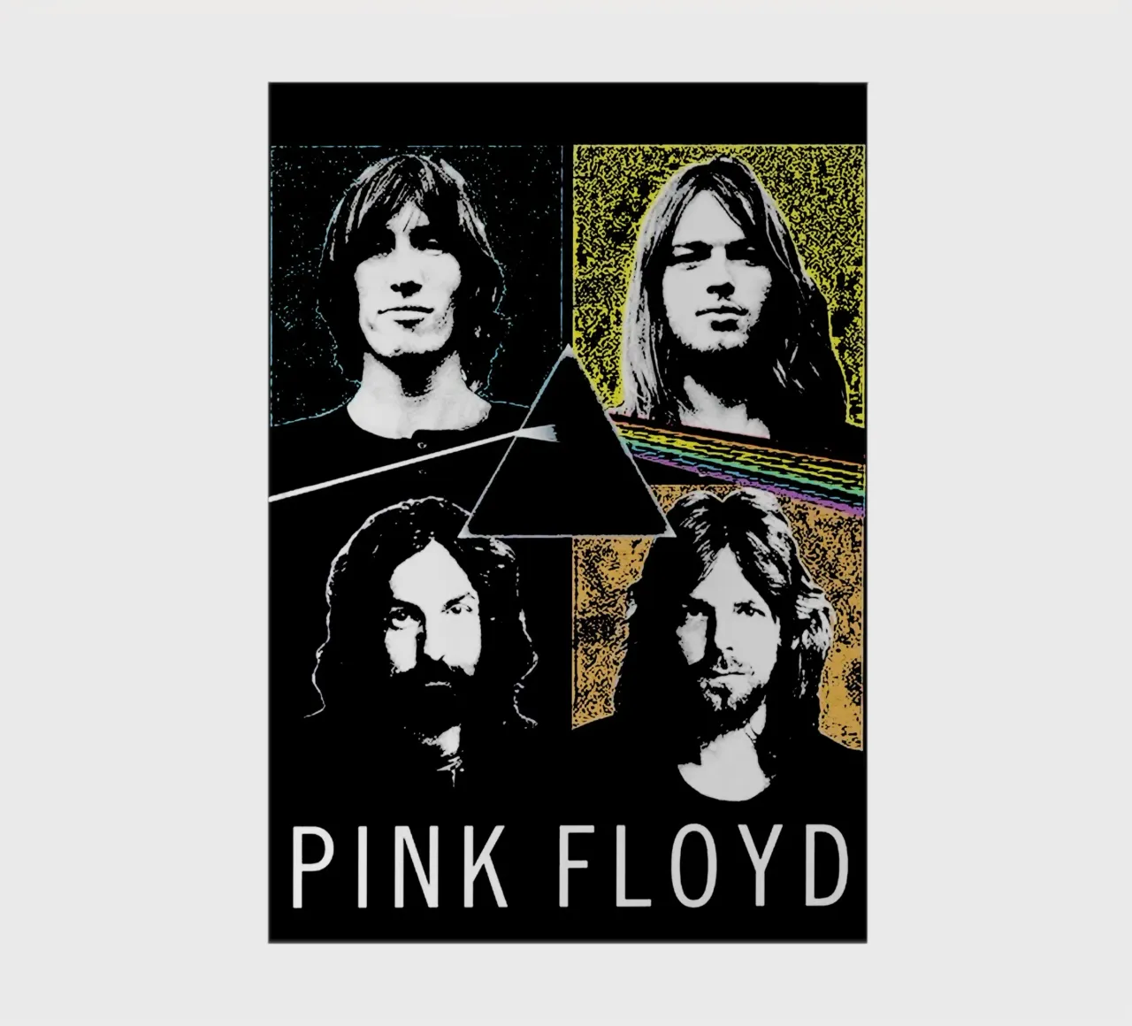 Pink Floyd 3 Art notebook by music soul