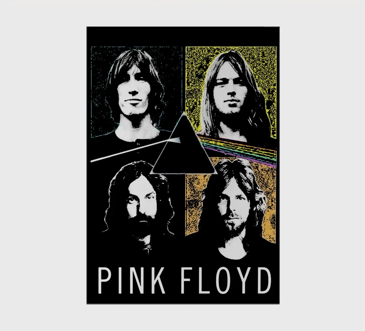 Pink Floyd 3 Art notebook by music soul