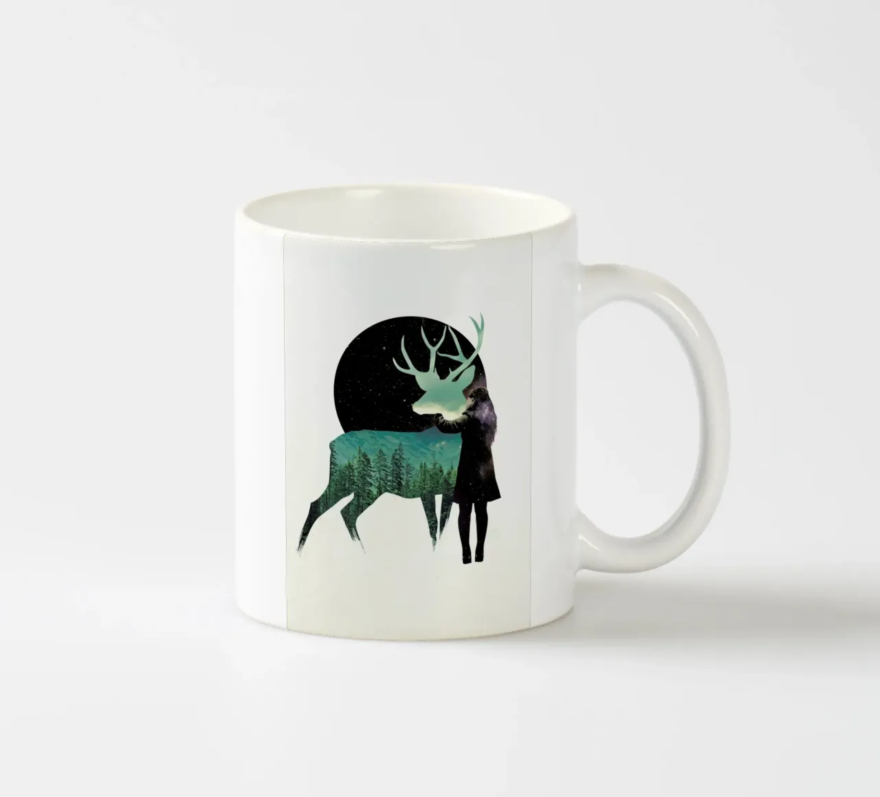 Let the universe love you tazza in ceramica da Róbert Farkas