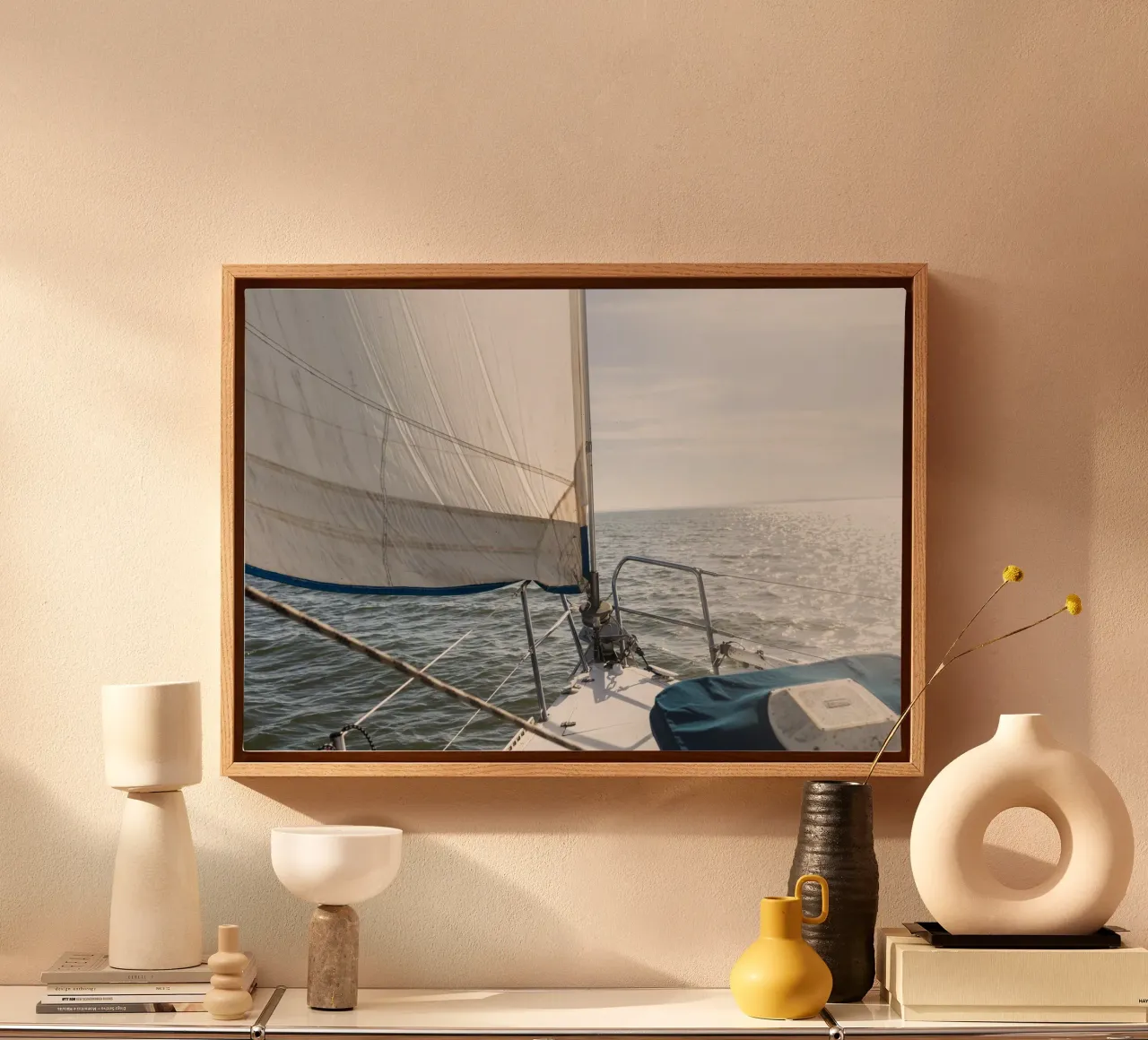 Open Waters canvas by rafael campezato