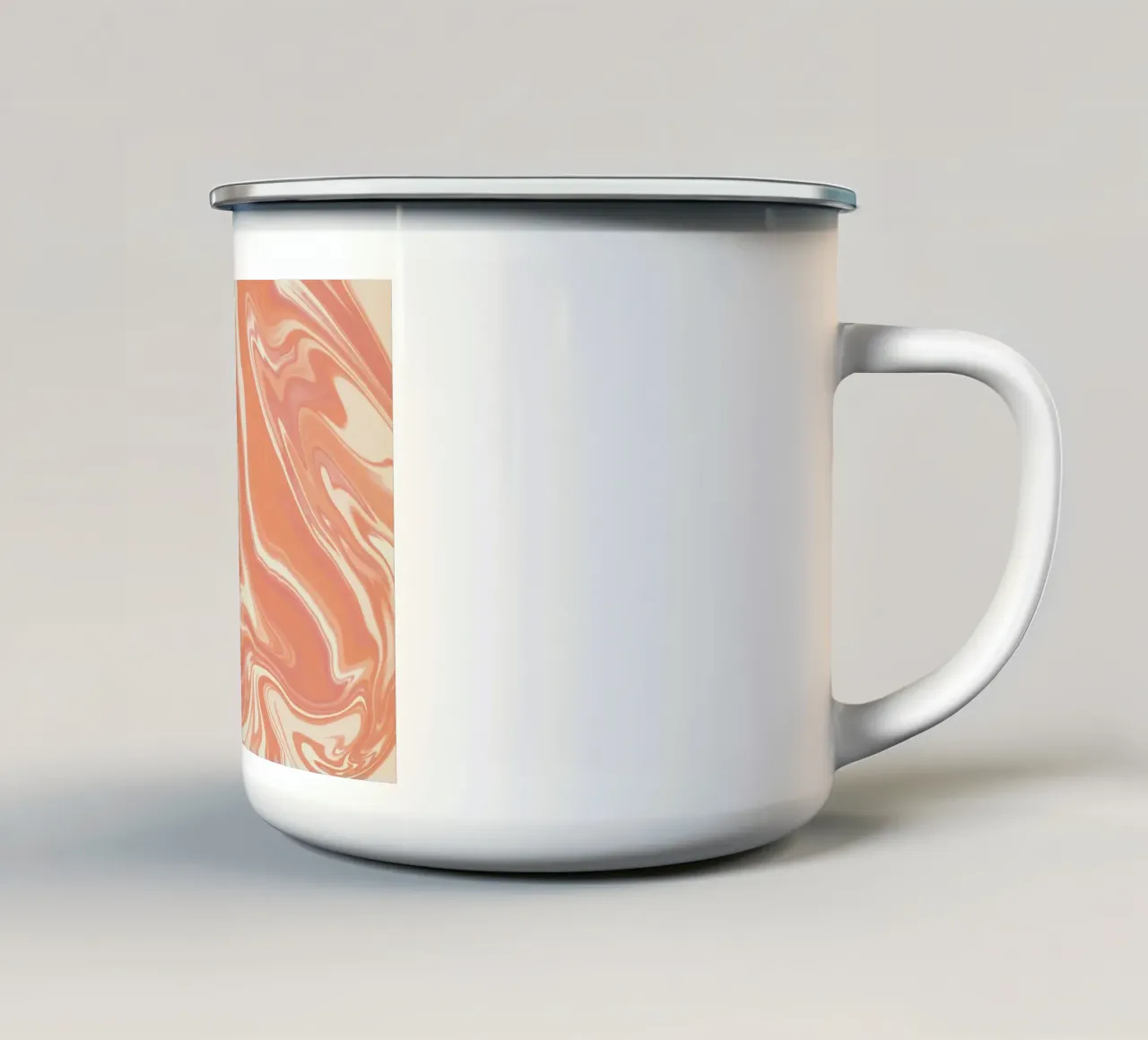 Schema delle linee del fluido 12 tazza in smalto da Little Dean