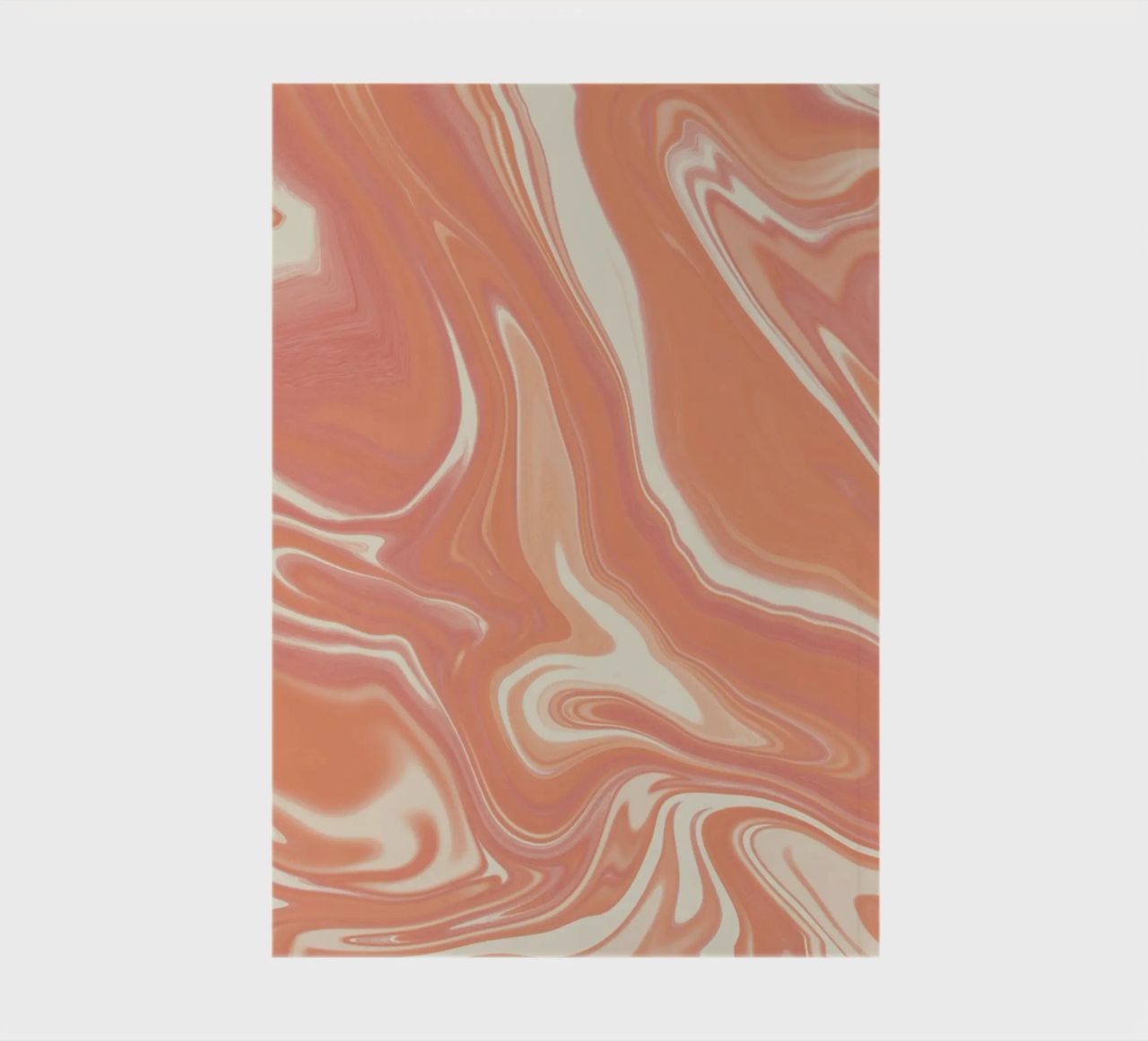 Fluid lines pattern 12 notebook by Little Dean