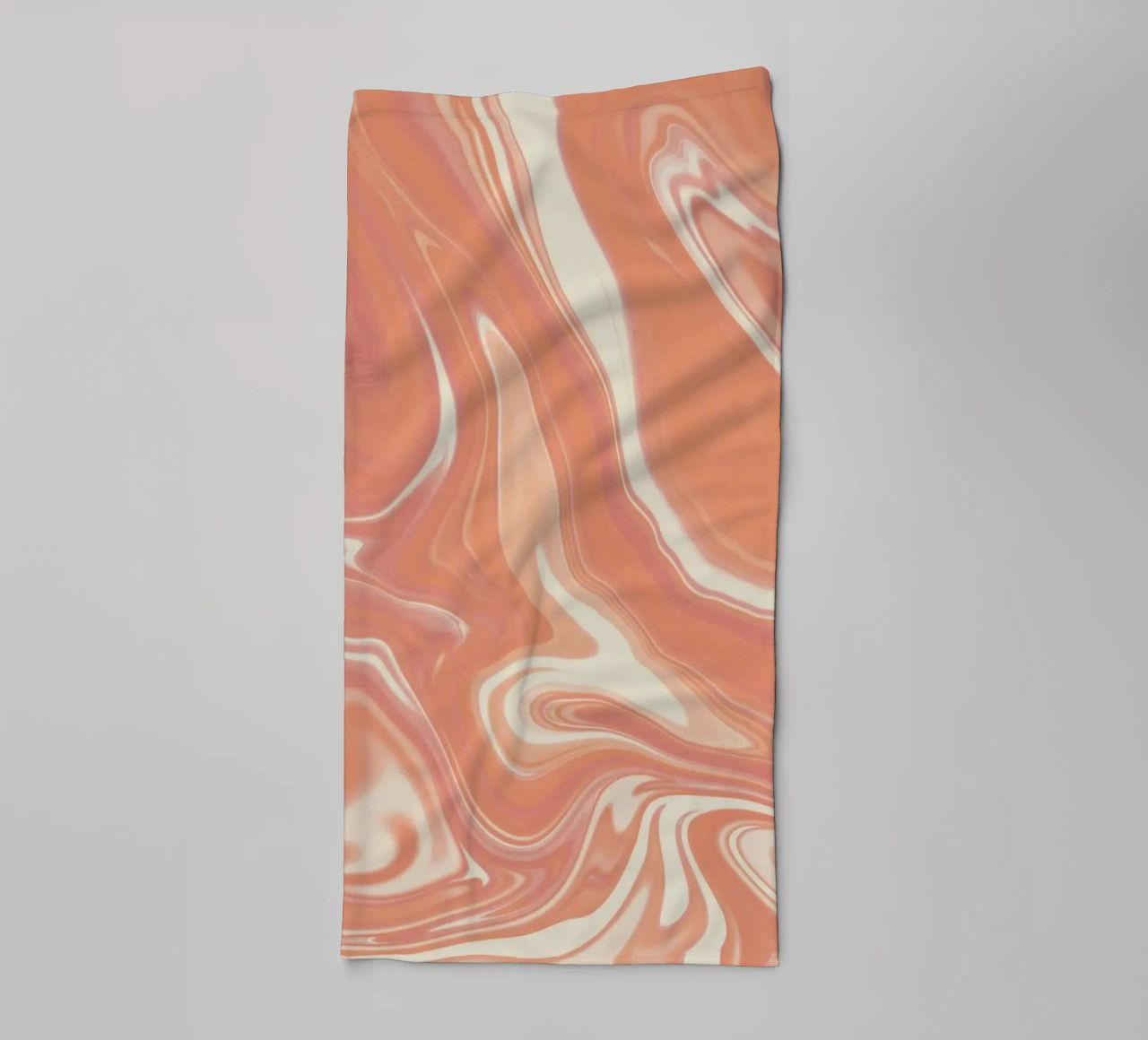Fluid lines pattern 12 towel by Little Dean