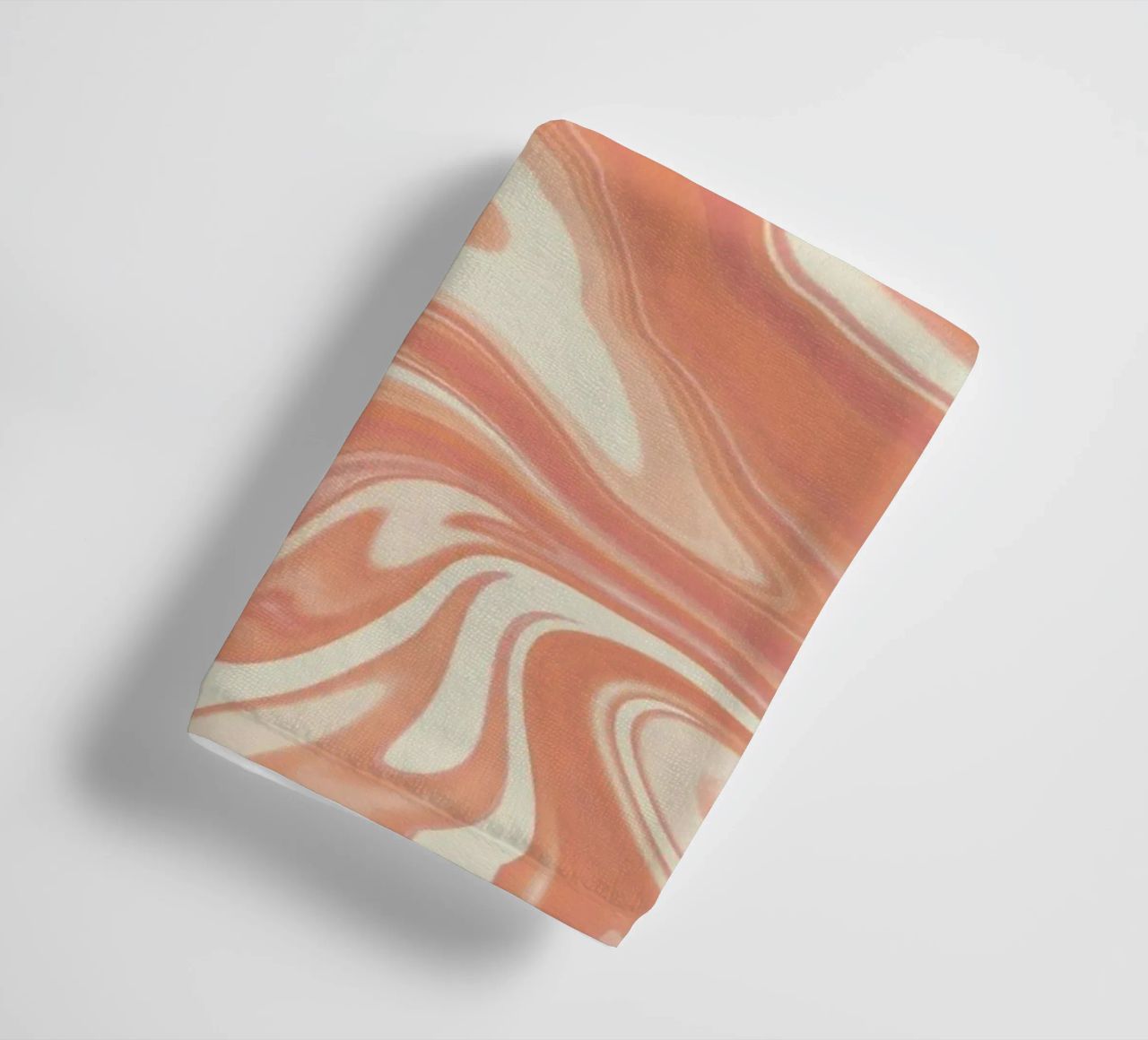 Fluid lines pattern 12 towel by Little Dean