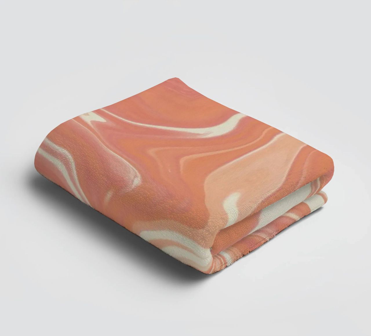 Fluid lines pattern 12 towel by Little Dean