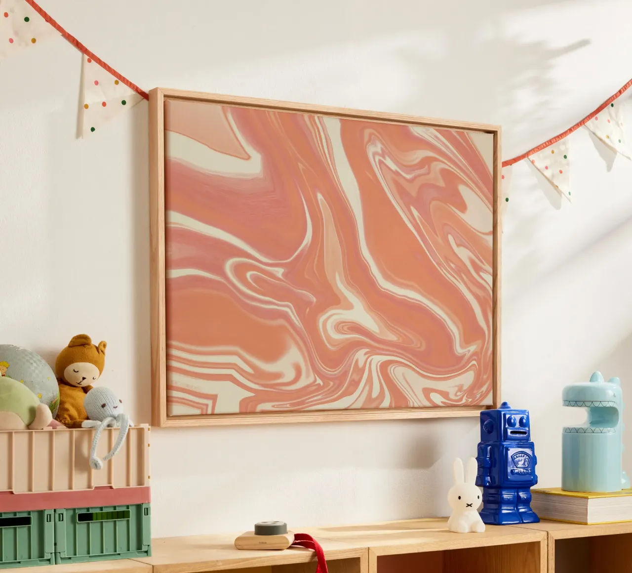 Fluid lines pattern 12 plexiglass da Little Dean