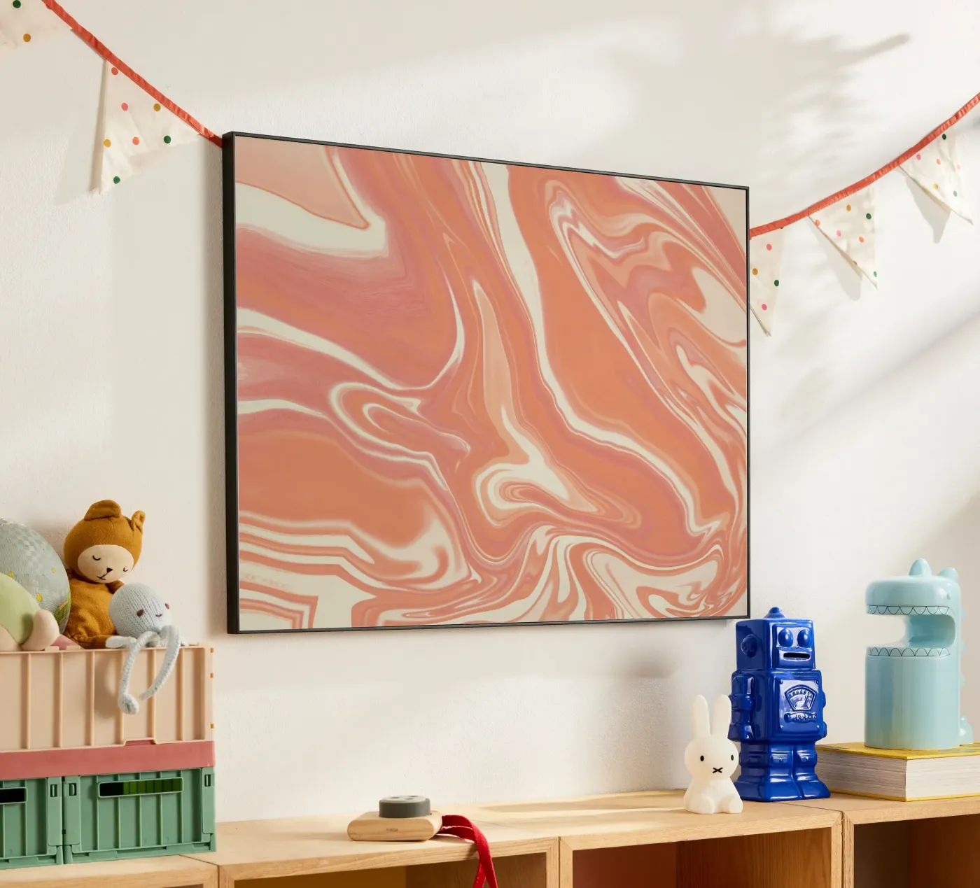 Fluid lines pattern 12 pannello forex da Little Dean