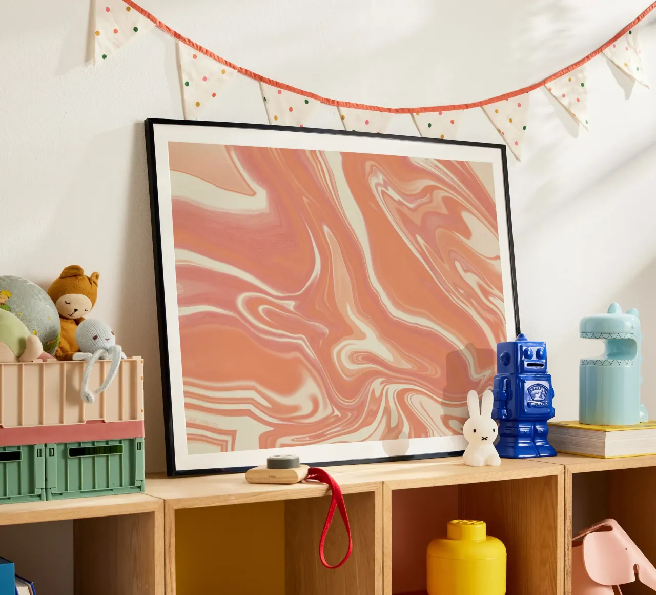 Vloeistofleidingen patroon 12 poster van Little Dean