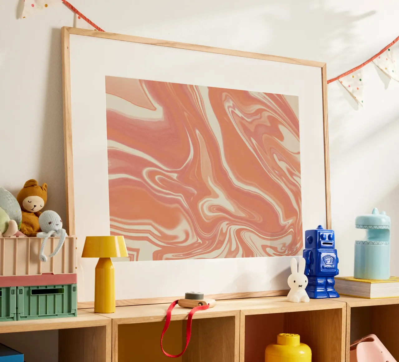 Vloeistofleidingen patroon 12 poster van Little Dean