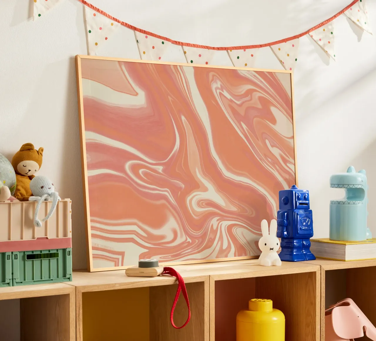 Vloeistofleidingen patroon 12 poster van Little Dean