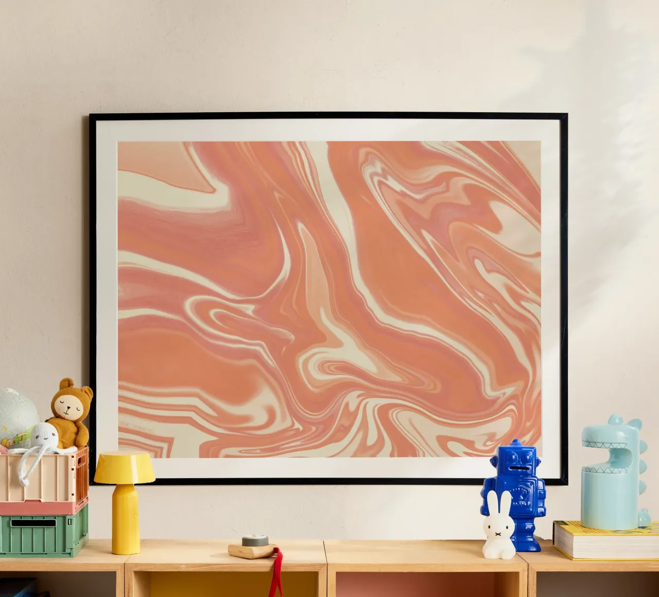 Vloeistofleidingen patroon 12 poster van Little Dean