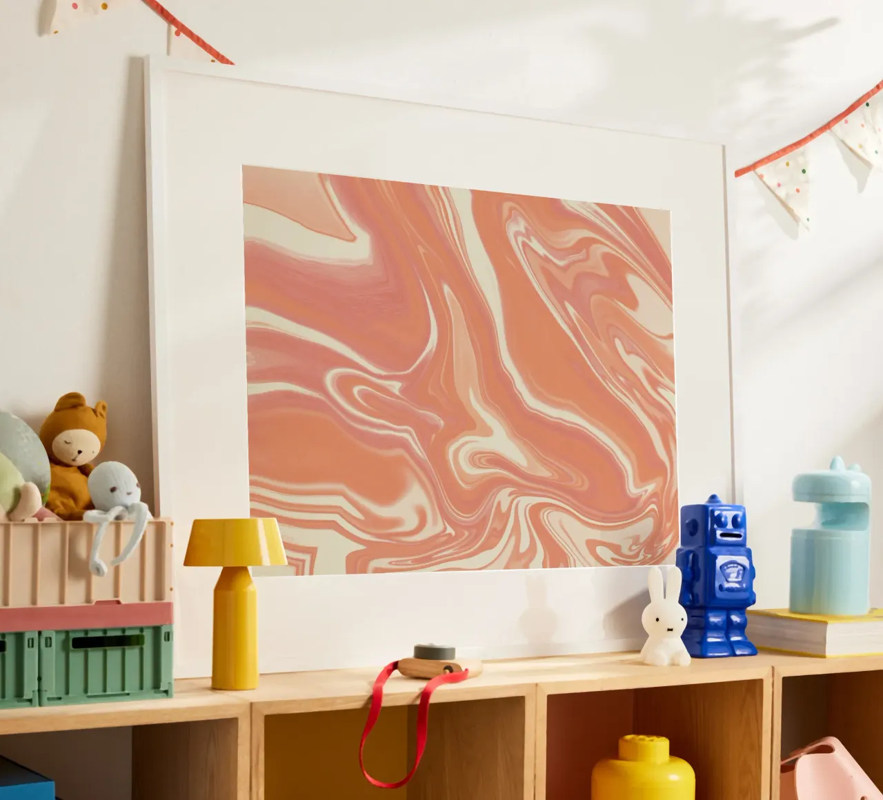 Vloeistofleidingen patroon 12 poster van Little Dean