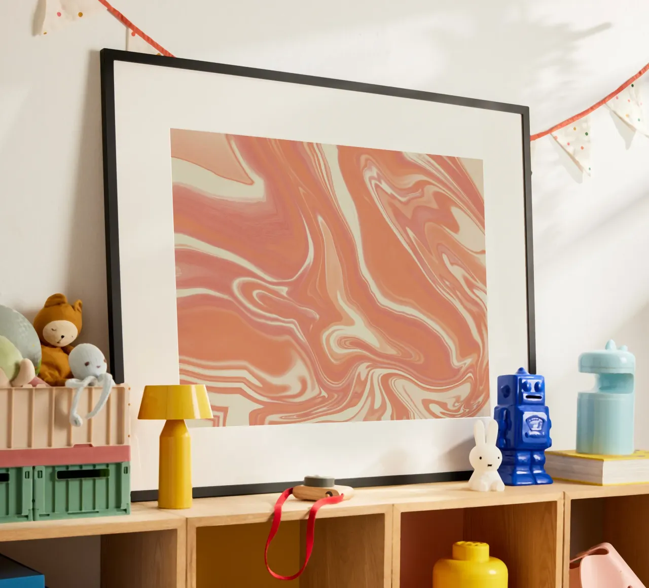 Vloeistofleidingen patroon 12 poster van Little Dean