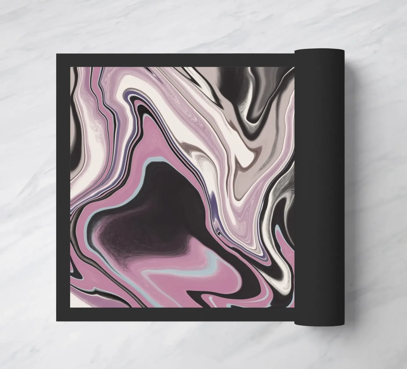 Fluid lines pattern 13 deurmat van Little Dean