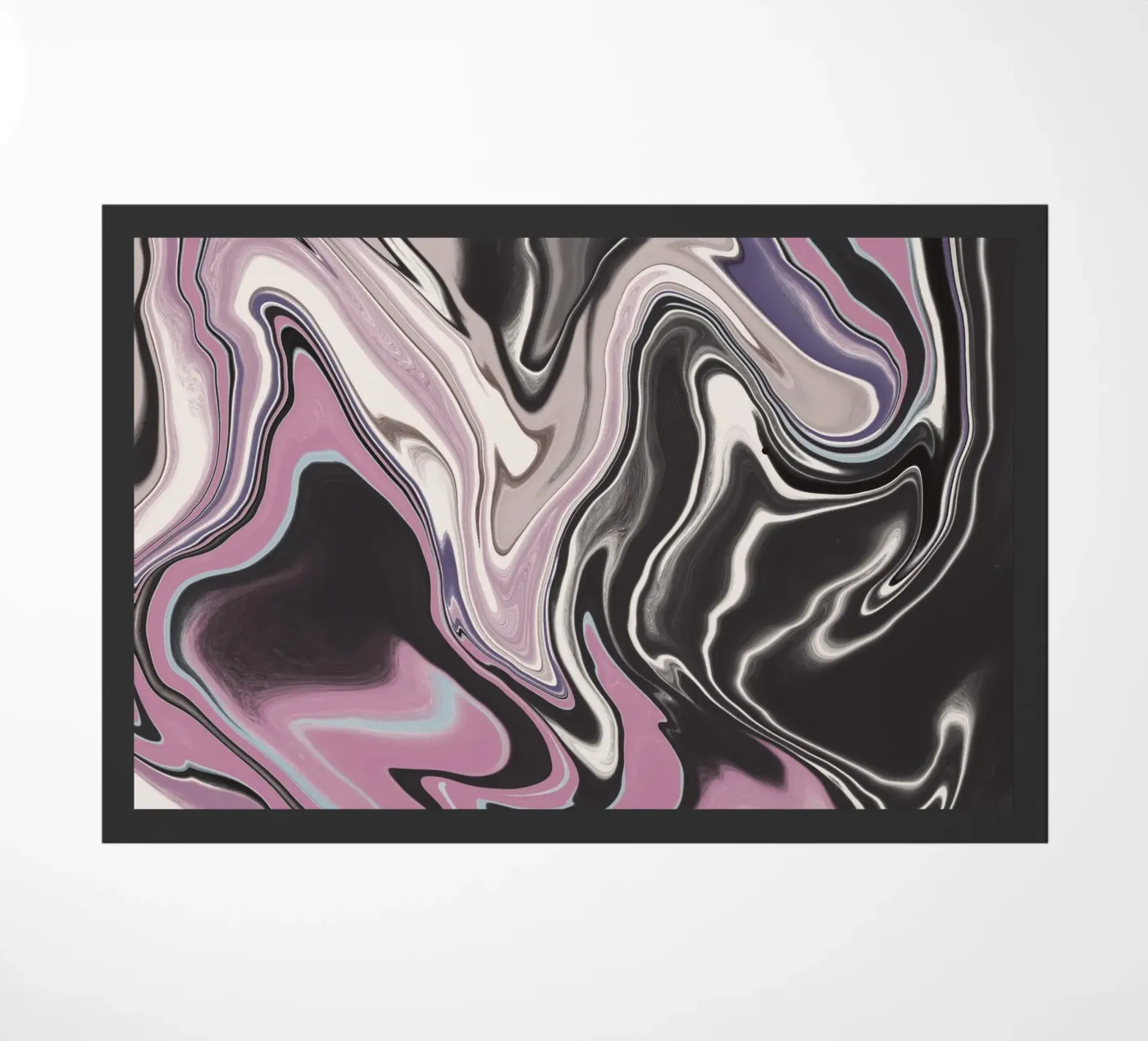 Fluid lines pattern 13 deurmat van Little Dean