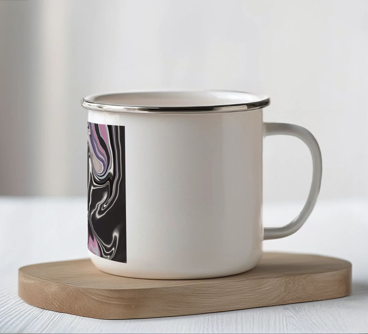 Schema delle linee del fluido 13 tazza in smalto da Little Dean