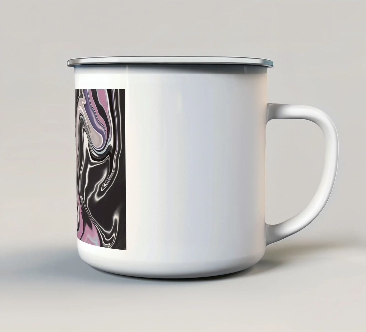 Schema delle linee del fluido 13 tazza in smalto da Little Dean