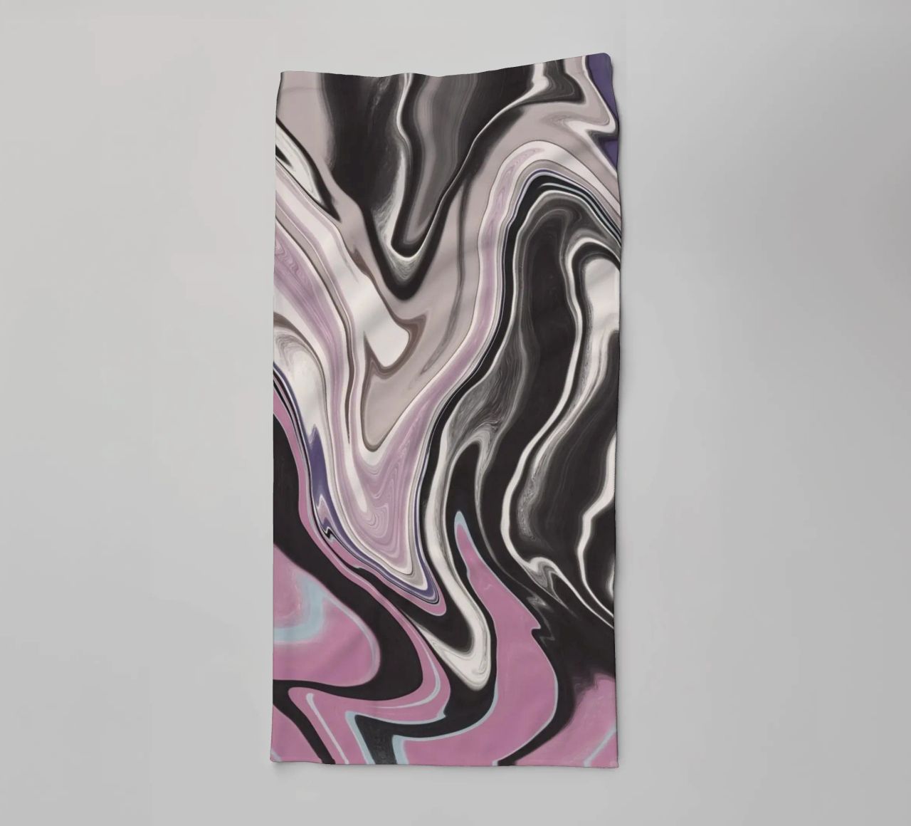 Fluid lines pattern 13 towel by Little Dean