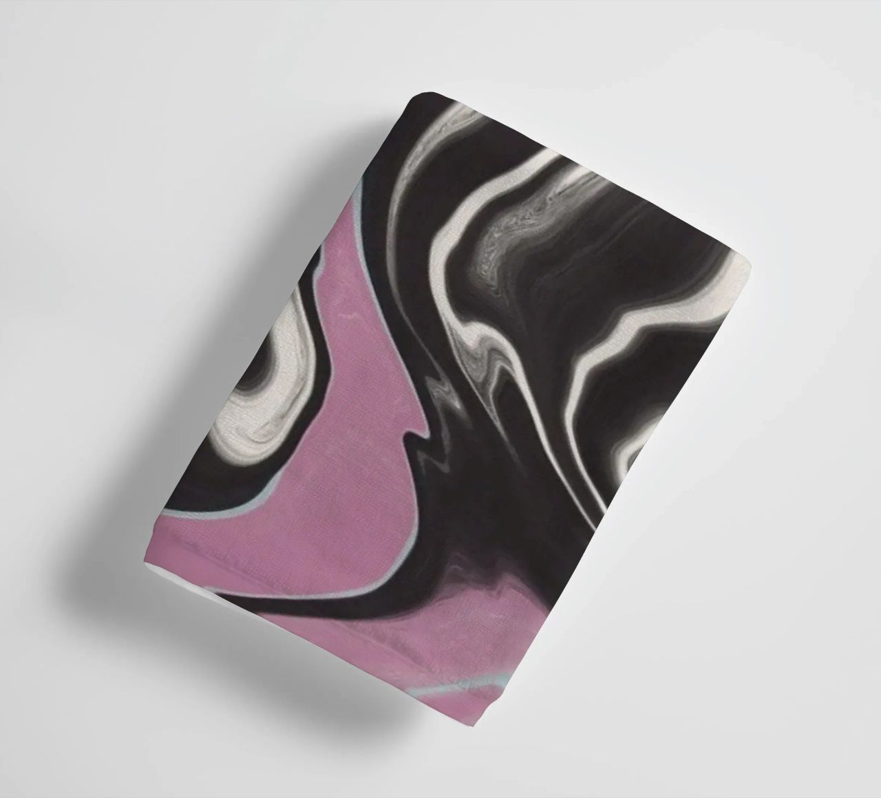 Fluid lines pattern 13 towel by Little Dean