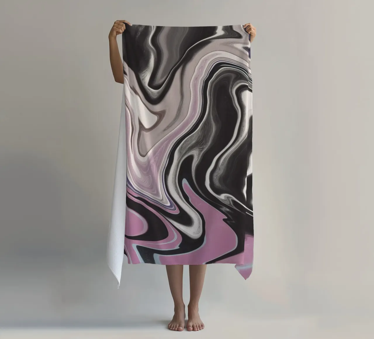 Fluid lines pattern 13 telo mare da Little Dean