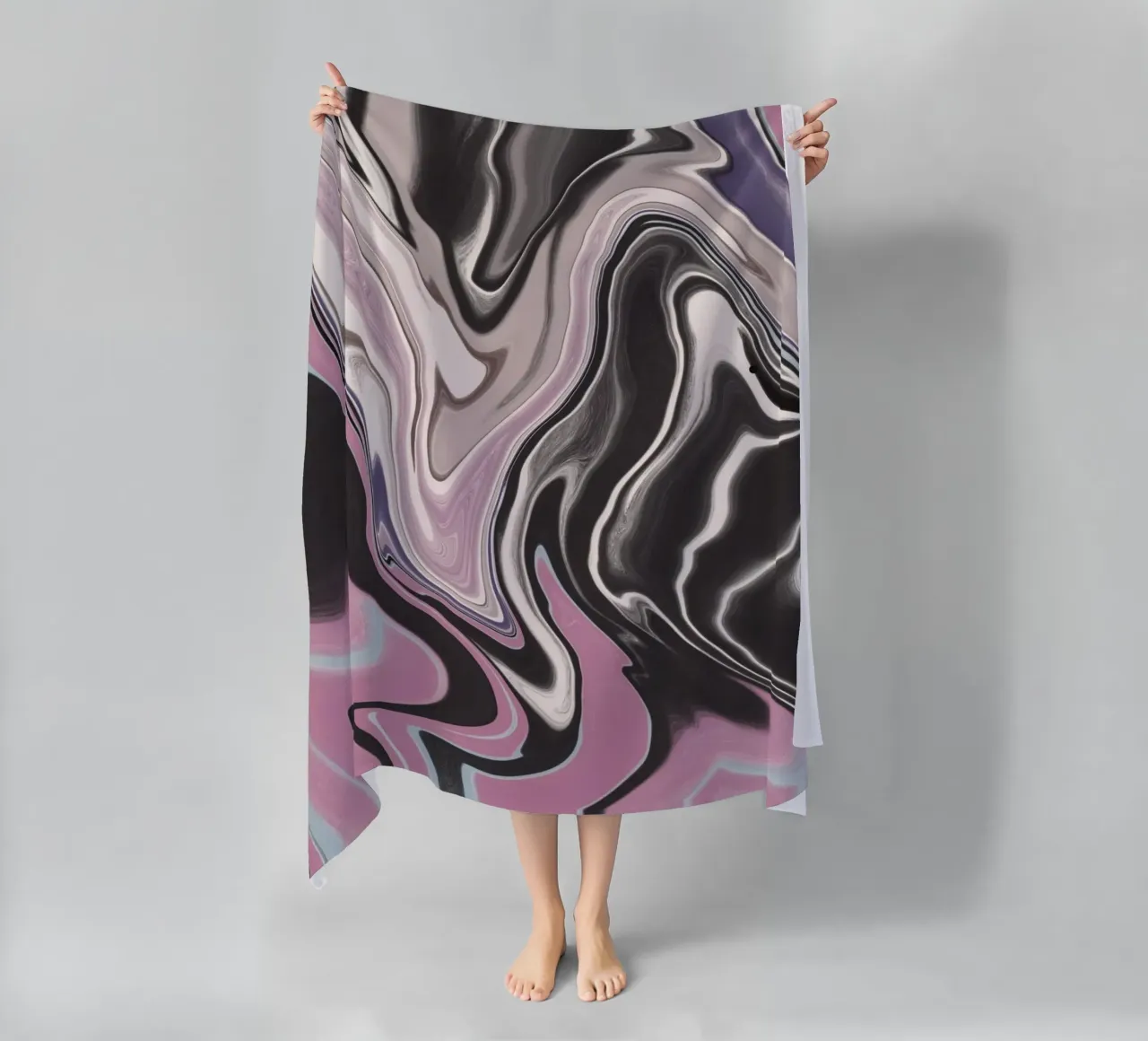 Fluid lines pattern 13 telo mare da Little Dean