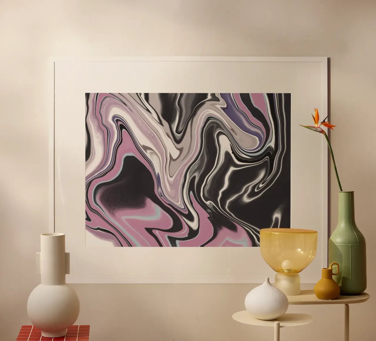 Schema delle linee del fluido 13 poster da Little Dean