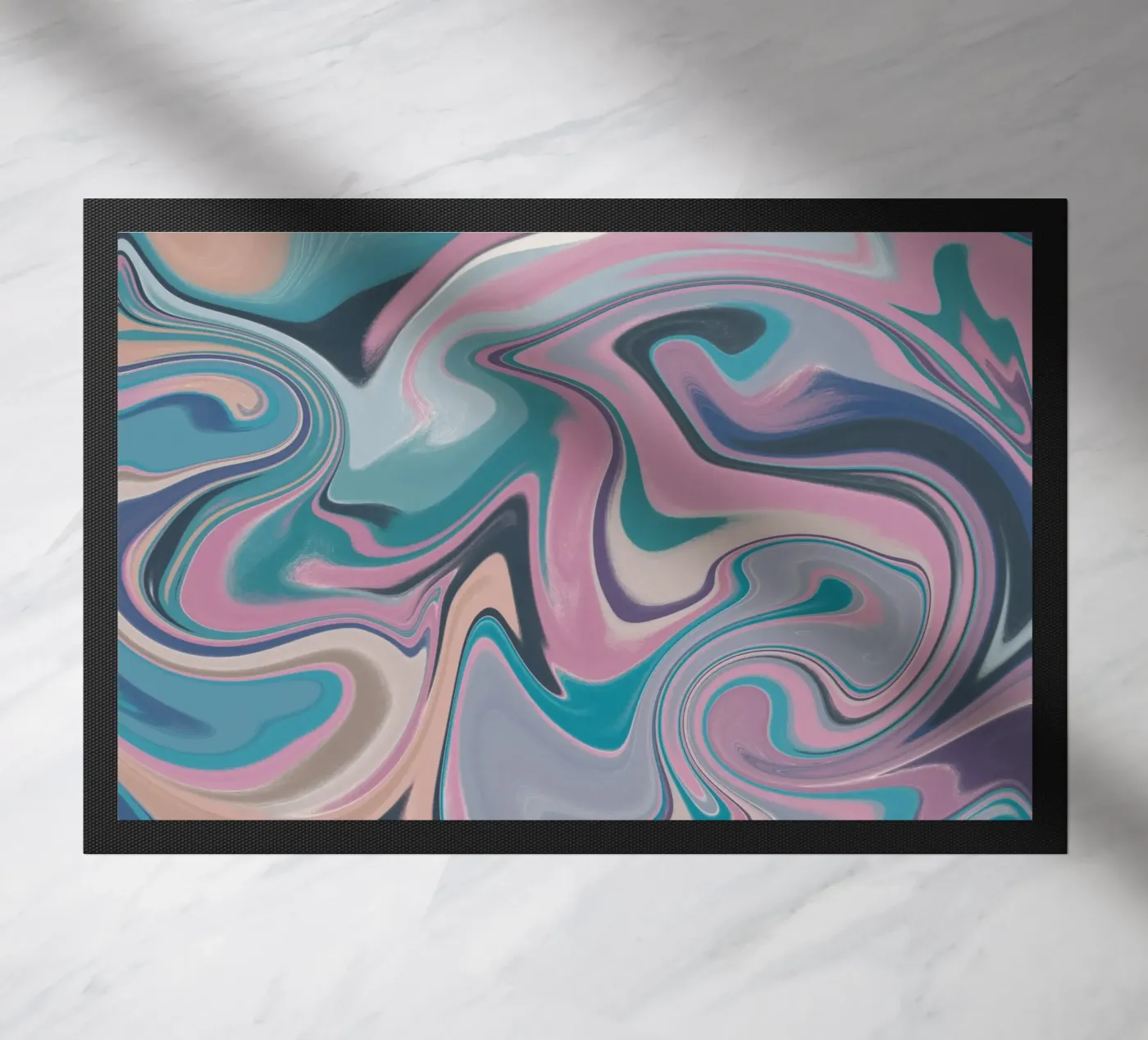 Muster der Flüssigkeitsleitungen 14 Fußmatte von Little Dean