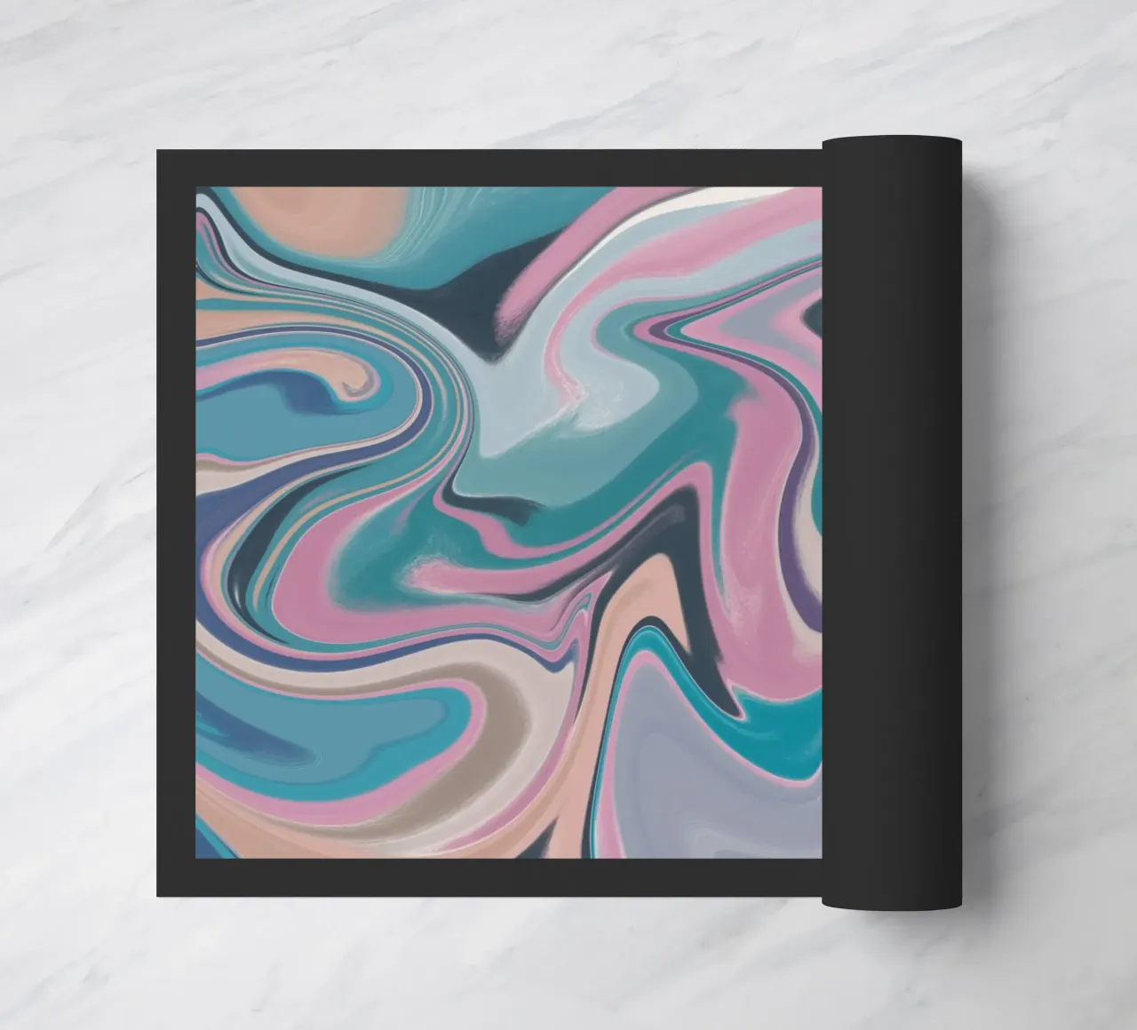 Vloeistofleidingen patroon 14 deurmat van Little Dean