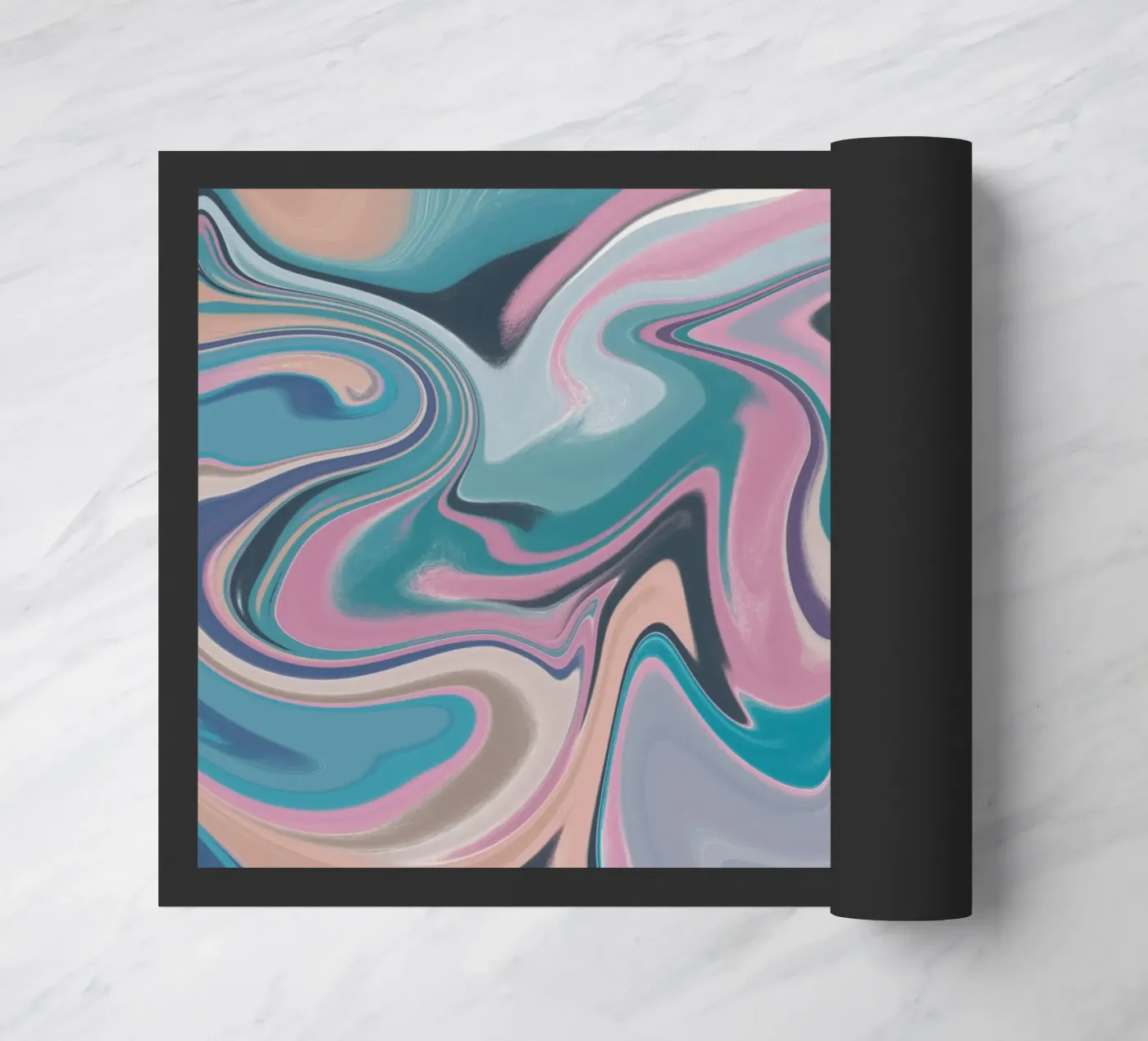 Muster der Flüssigkeitsleitungen 14 Fußmatte von Little Dean