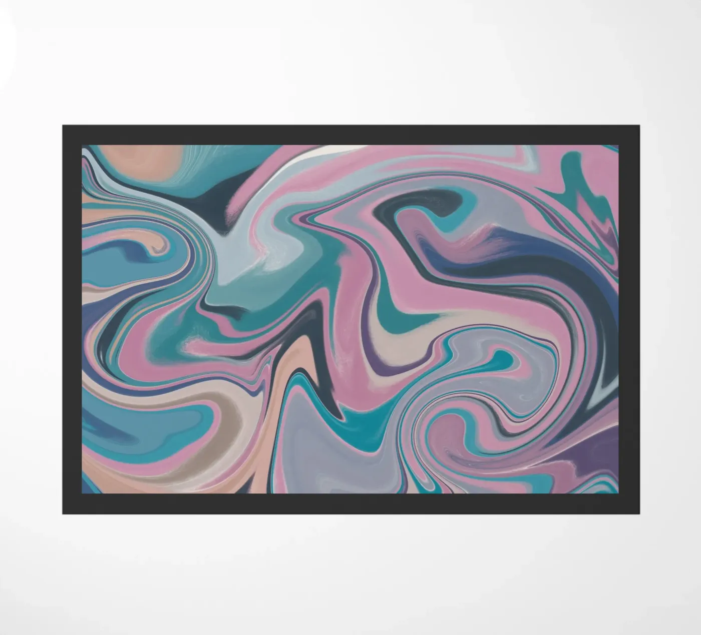 Muster der Flüssigkeitsleitungen 14 Fußmatte von Little Dean