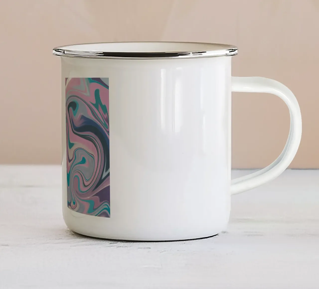 Schema delle linee del fluido 14 tazza in smalto da Little Dean
