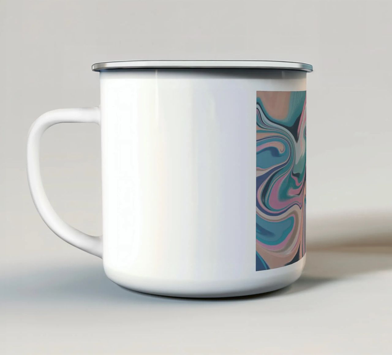 Schema delle linee del fluido 14 tazza in smalto da Little Dean
