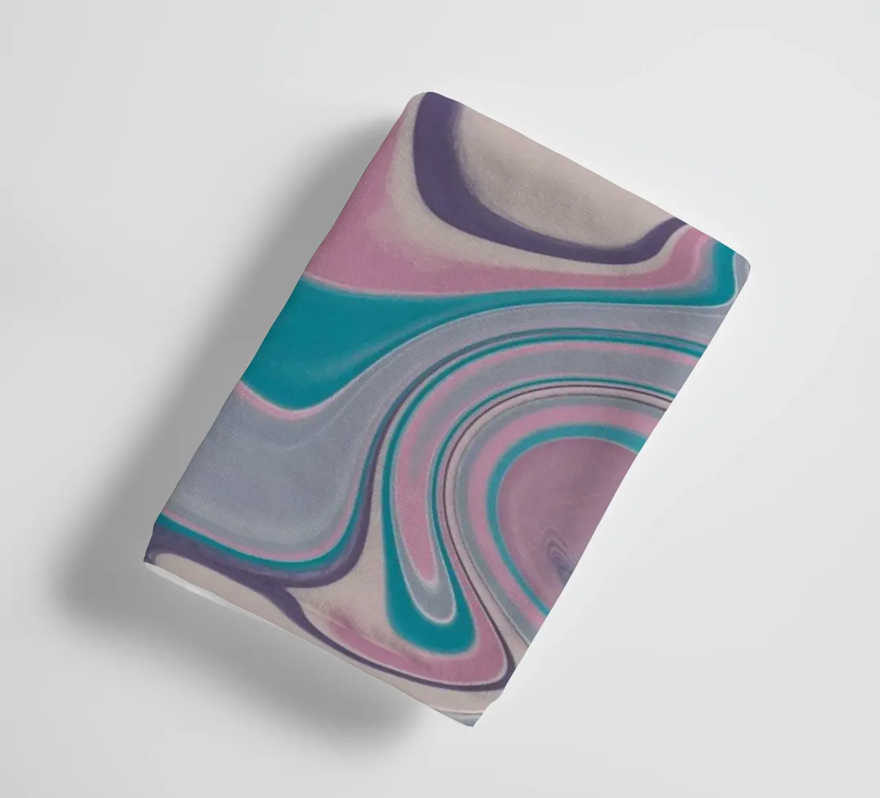 Fluid lines pattern 14 towel by Little Dean