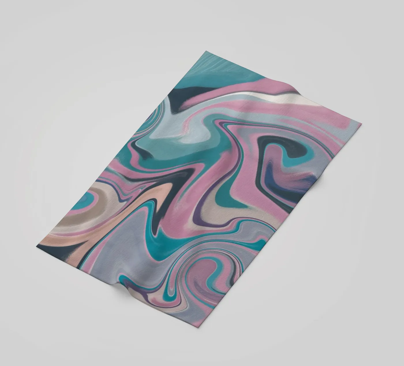 Fluid lines pattern 14 telo mare da Little Dean