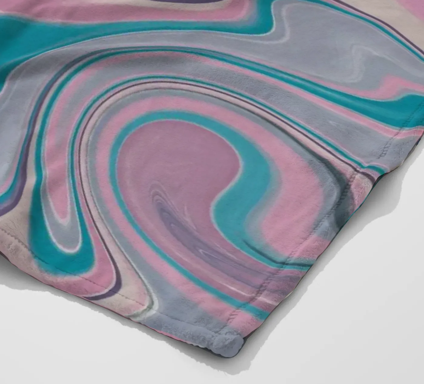 Fluid lines pattern 14 coperta in pile da Little Dean