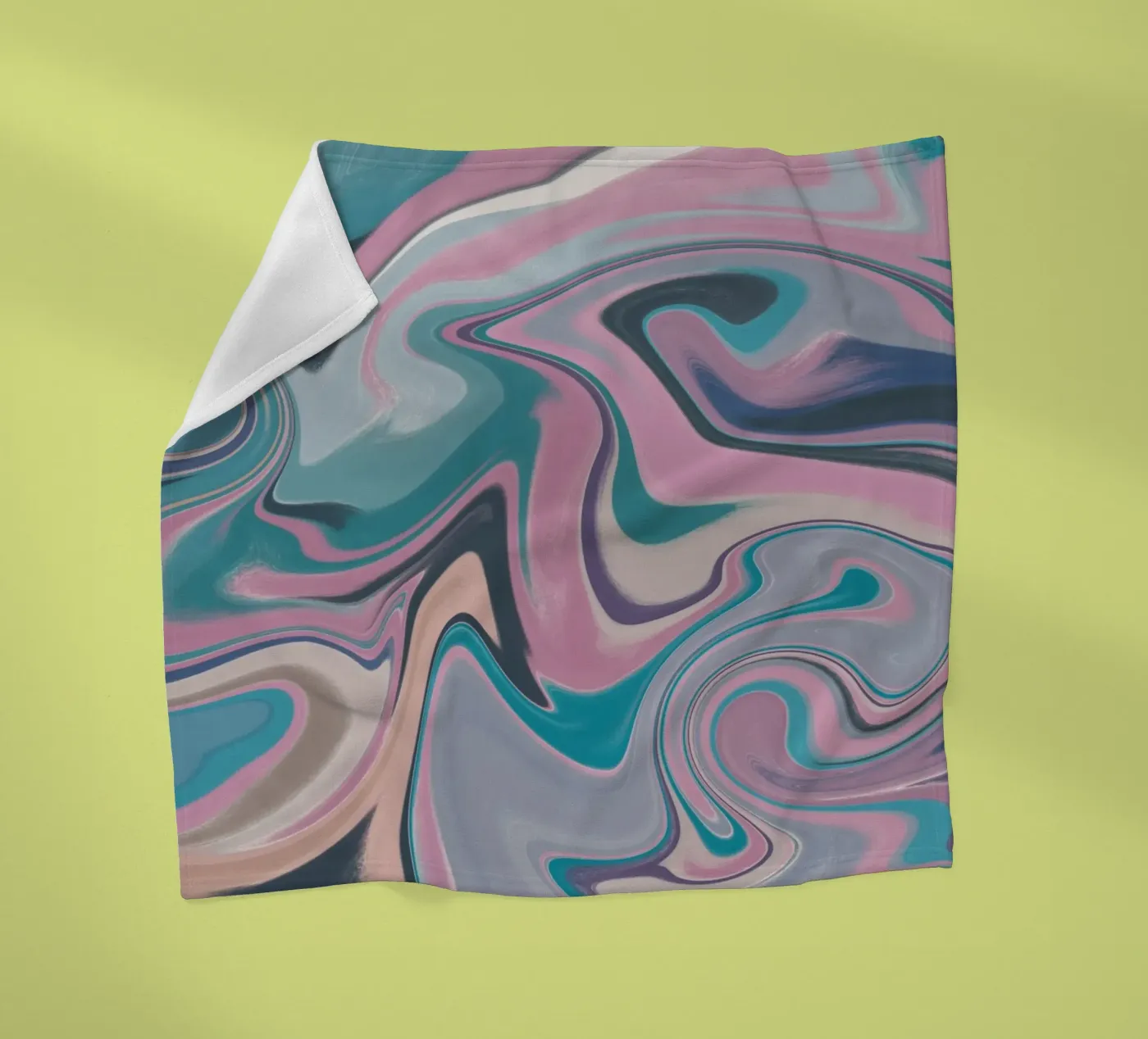 Fluid lines pattern 14 coperta in pile da Little Dean