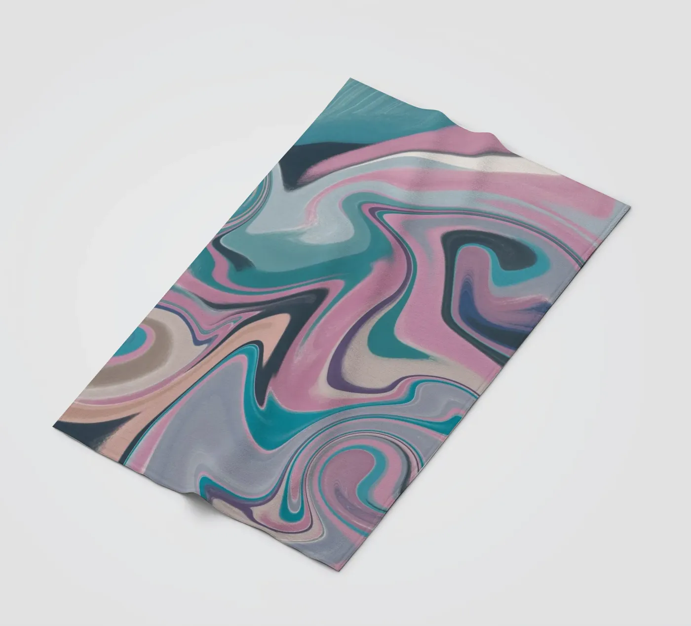 Fluid lines pattern 14 coperta in pile da Little Dean