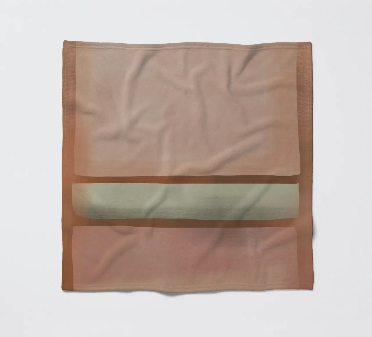 Collage di forme strutturate ritagliate 02 coperta in pile da Little Dean