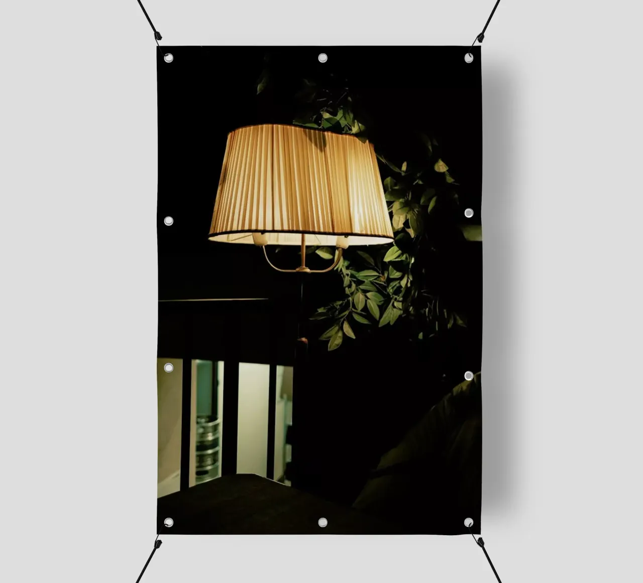 Lamp In The Cafe telo in pvc da Sebastian Hilgetag