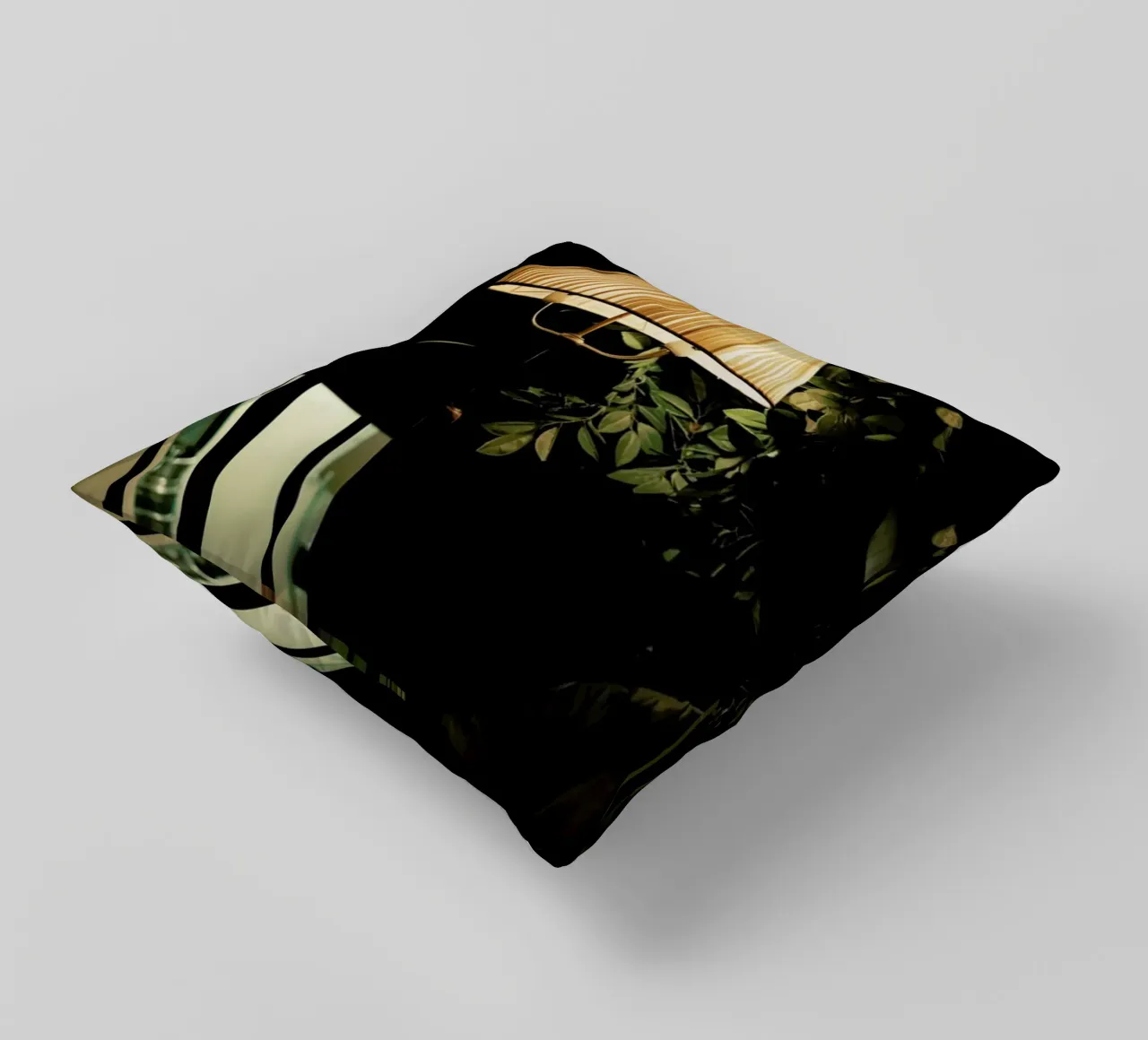 Lamp In The Cafe cuscino da Sebastian Hilgetag