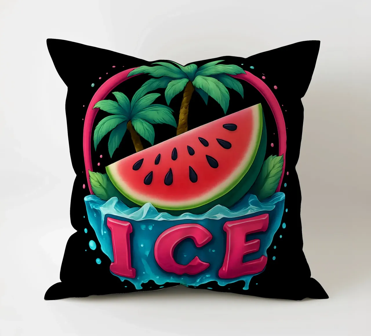 Freschezza Atmosfera da isola tropicale Cocomero cuscino da LM2KONE