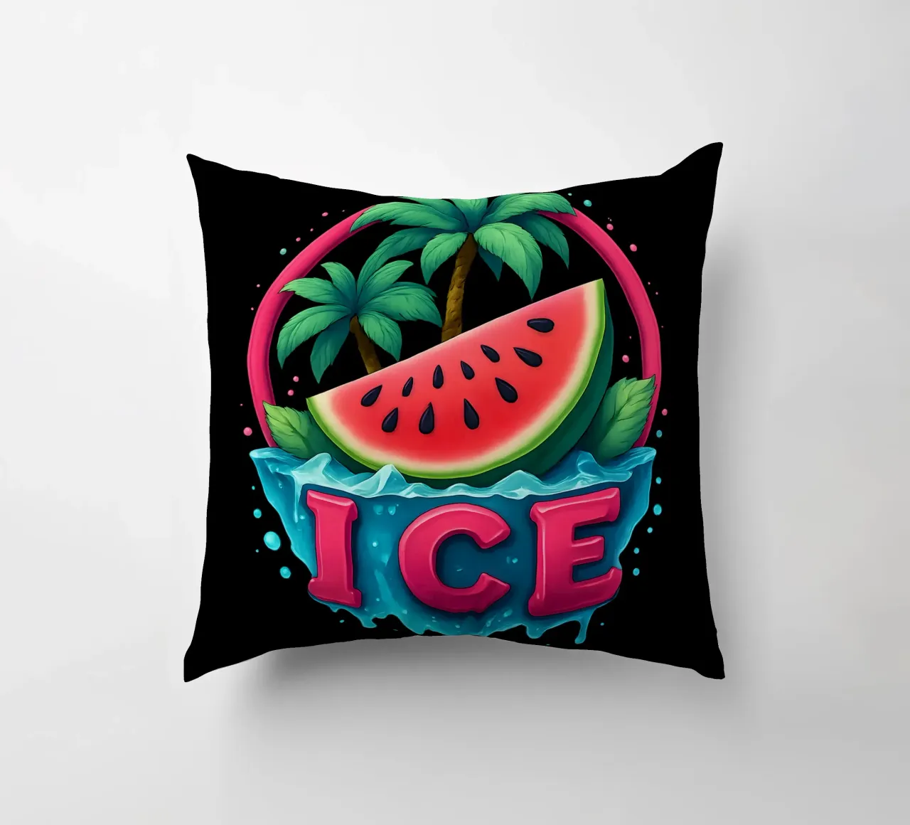 Freschezza Atmosfera da isola tropicale Cocomero cuscino da LM2KONE