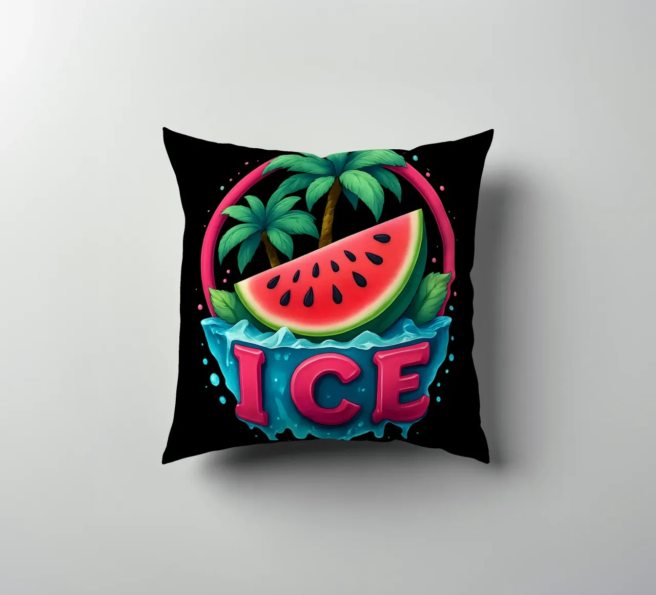 Freschezza Atmosfera da isola tropicale Cocomero cuscino da LM2KONE