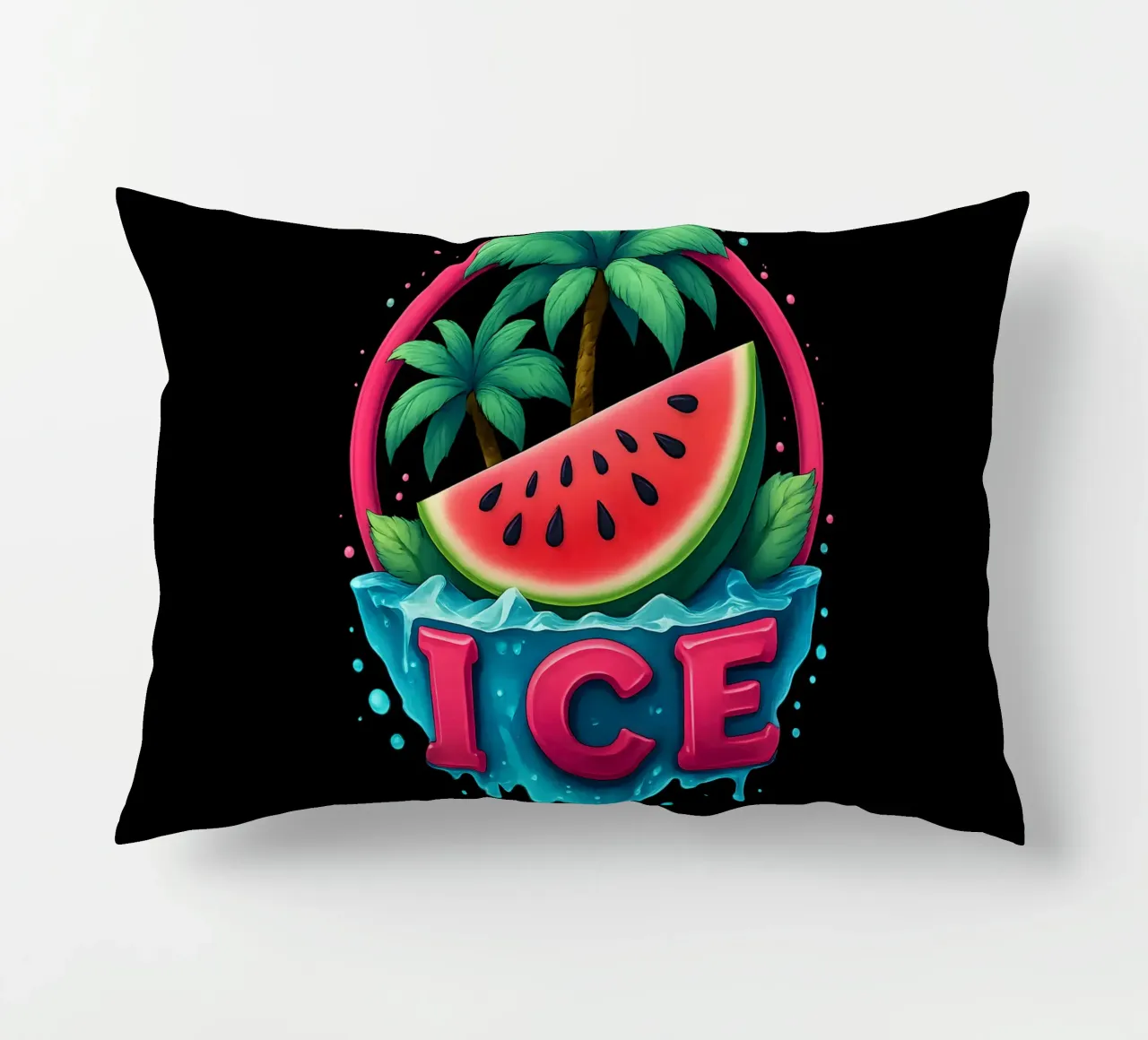Freschezza Atmosfera da isola tropicale Cocomero cuscino da LM2KONE
