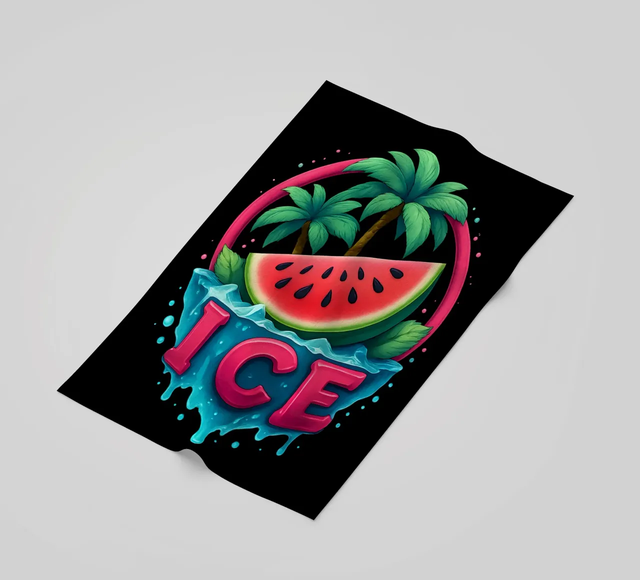Freschezza Atmosfera da isola tropicale Cocomero telo mare da LM2KONE