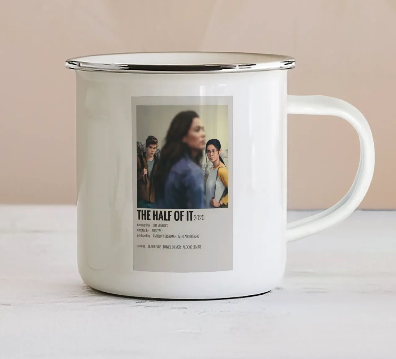 THE HALF OF IT 2020 tazza in smalto da MVFminimalist
