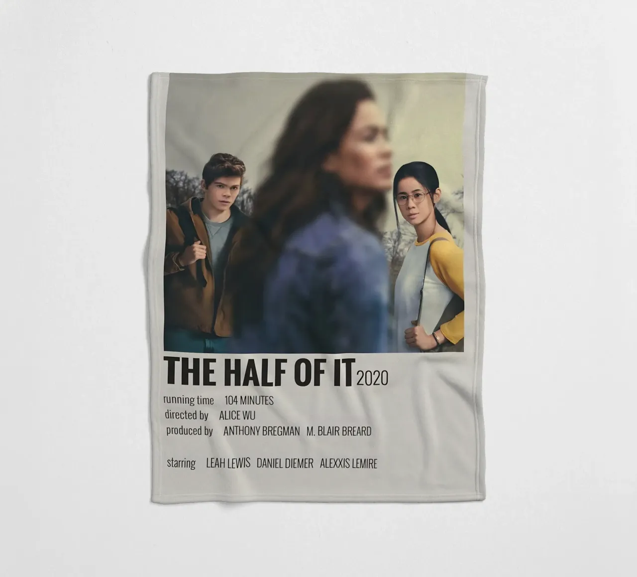 THE HALF OF IT 2020 coperta in pile da MVFminimalist