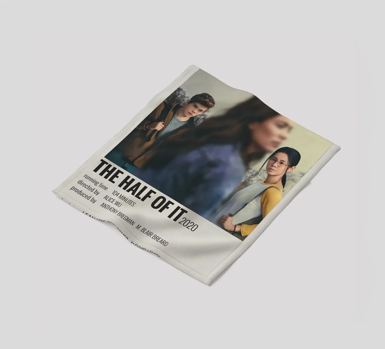 THE HALF OF IT 2020 coperta in pile da MVFminimalist